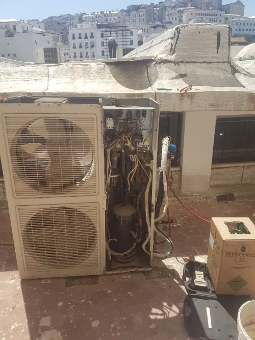 Reparation et installation chiller climatisation froid