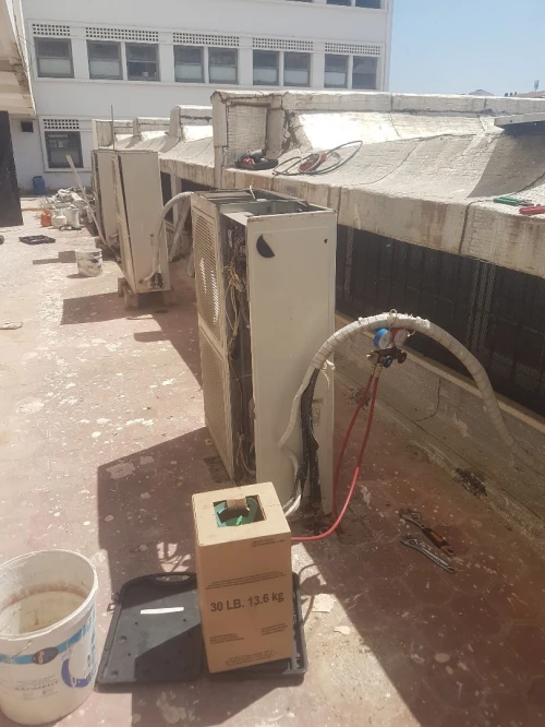 Reparation et installation chiller climatisation froid