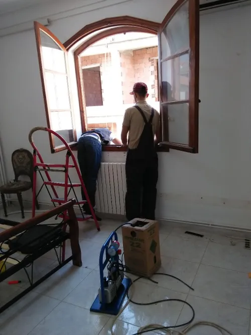 Reparation et installation chiller climatisation froid