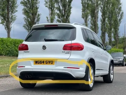 Spoiler arrière vw tiguan rline 