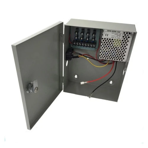 BOITIER D'ALIMENTATION CAMERA / 12V 5A 4CH SORTIE / 12V 20A 18CH SORTIE