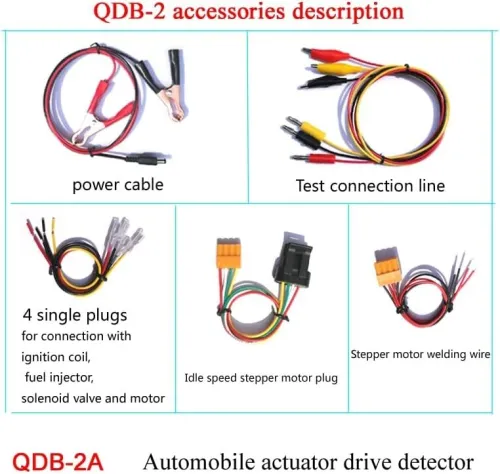 Détecteur de défauts dactionneur automobile QDB 2A Testeur universel d actionneurs Injecteurs