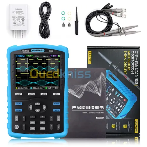 Oscilloscope Générateur de signal numérique de Fonction 2 en 1 FNIRSIDPOX180H