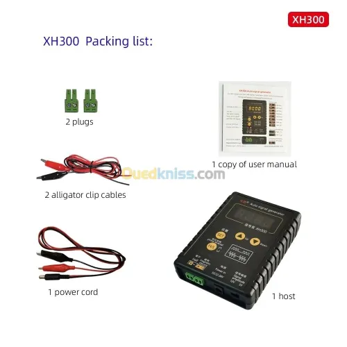 Nouveau générateur Signal Automatique XH300 voiture ABS CKP Signal Hall capteur de vitesse de véhicule simulateur de Signal sortie 1Hz-8KHz