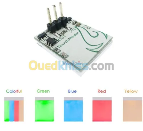 Switch tactile capacitif 2.7 V é 6 V arduino
