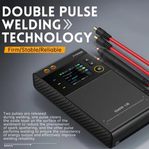 FNIRSI SWM-10  Machine Soudeuse par Points Intelligente avec Écran Couleur