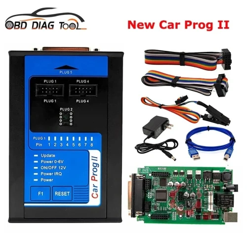 CarProg2 Reprogrammation ECU. Réinitialisation Airbag Programmeur OBD2 pour Diagnostic Automobile