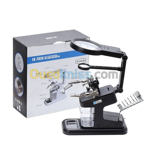 TH-7026 Loupe Lampe De Laboratoire , Led Loupe De Bureau, Led Lampe Loupe arduino