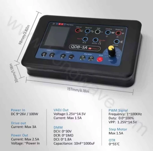Testeur Dactionneurs Automobiles QDB 5A 3A 4A Oscilloscope Multimetre Outil diagnostic bobine Dallumage
