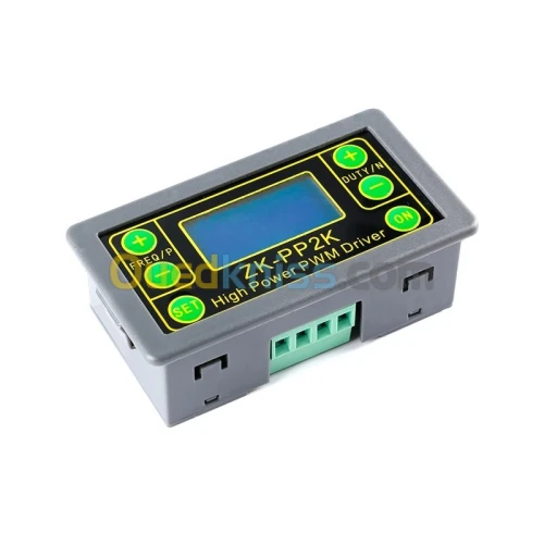 Générateur de Signal PWM LCD double Mode 1 canal 1Hz-ZK-PP2K KHz 