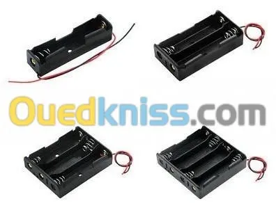 Support de Batterie 1,2,3 et 4 pour18650 Batteries 3.7V arduino