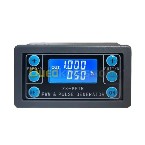 Générateur de Signal PWM LCD double Mode 1 canal 1Hz-ZK-PP1K KHz