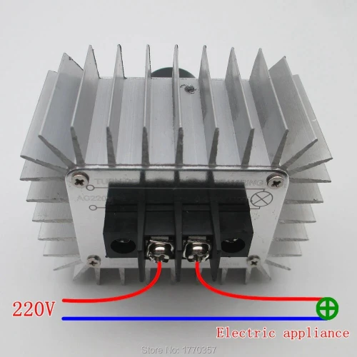 Régulateur de tension SCR AC 220 V 5000 W arduino 