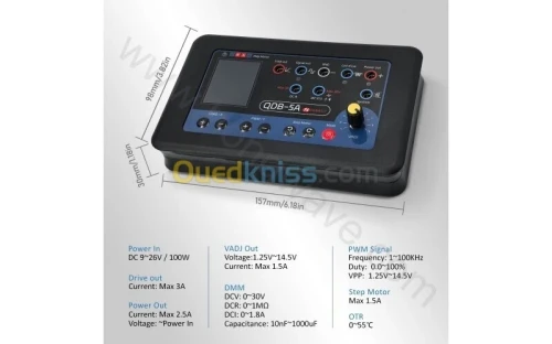 Testeur Dactionneurs Automobiles QDB 5A 3A 4A Oscilloscope Multimetre Outil diagnostic bobine Dallumage