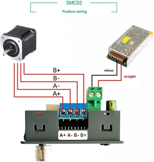 controleur de moteur pas à pas SMC02 DC 5-30V 4A