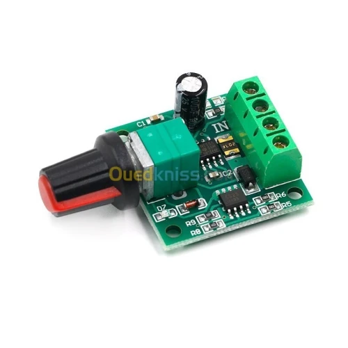 Contrôleur De Vitesse Réglable Pour Moteur À Basse Tension PWM 3V 5V 6V 12V 2A Arduino