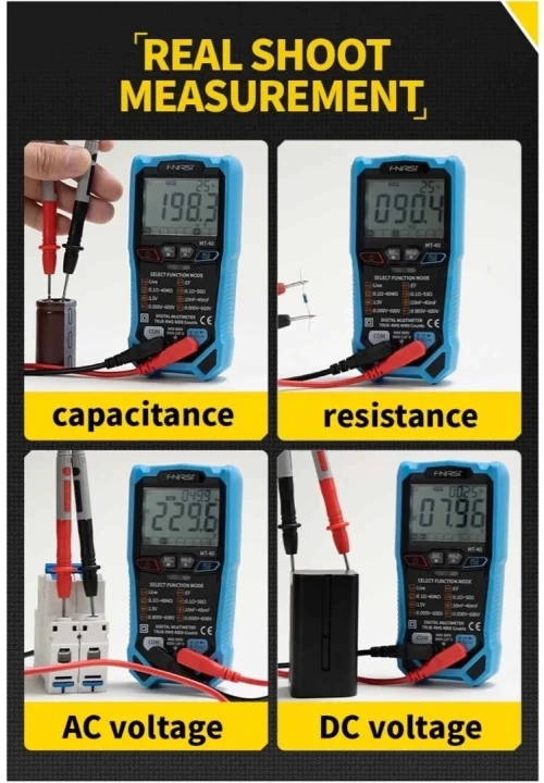 Multimètre numérique intelligent FNIRSI MT-40