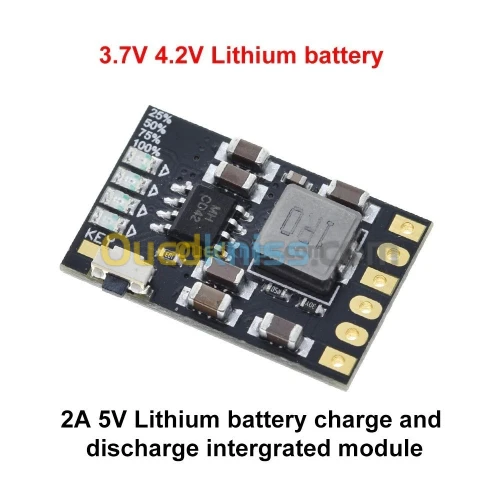 Module De ( Charge / Décharge ) Batterie Lithium 2A  arduino 