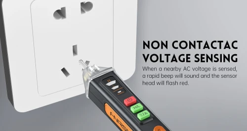 FNIRSI – testeur de tension intelligent sans Contact TP10, 12-1000V AC
