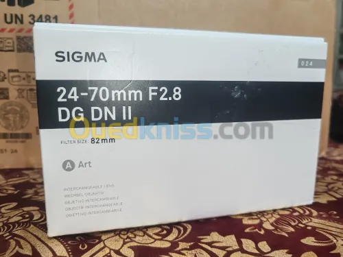 Objectif sigma 24-70mm art ii
