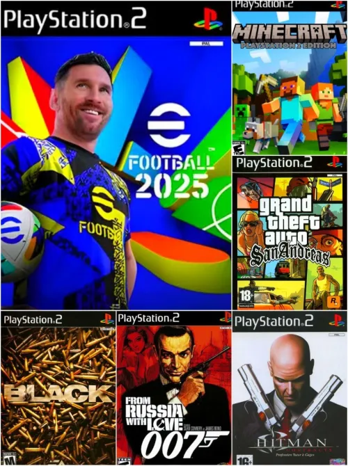 Flash disque avec 18 jeux Play 2