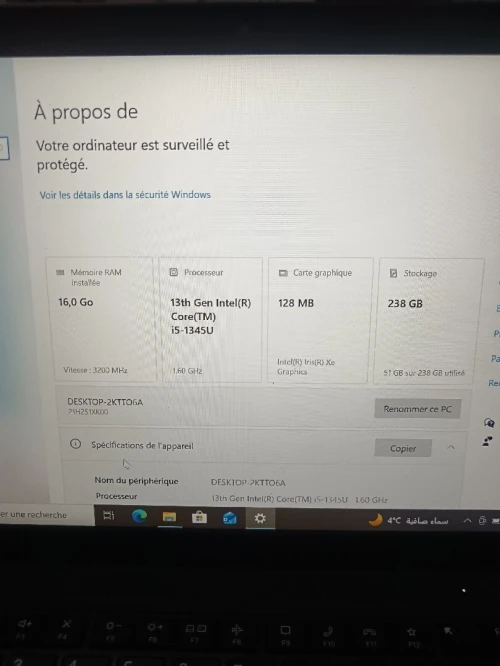 Lenovo l14 i513th gen