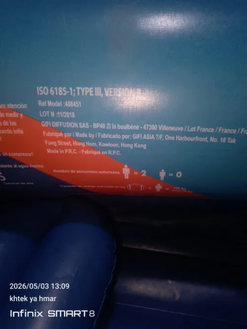 Kayak gonflable