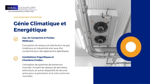 Bureau d'engineering et étude technique Agréé En CET HVAC (CVC) / CFO/CFA / Fluides (PLB - LCI )