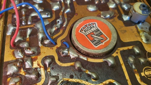 Petite Radio portatif rétro OPTALIX modèle Saint James des années 60