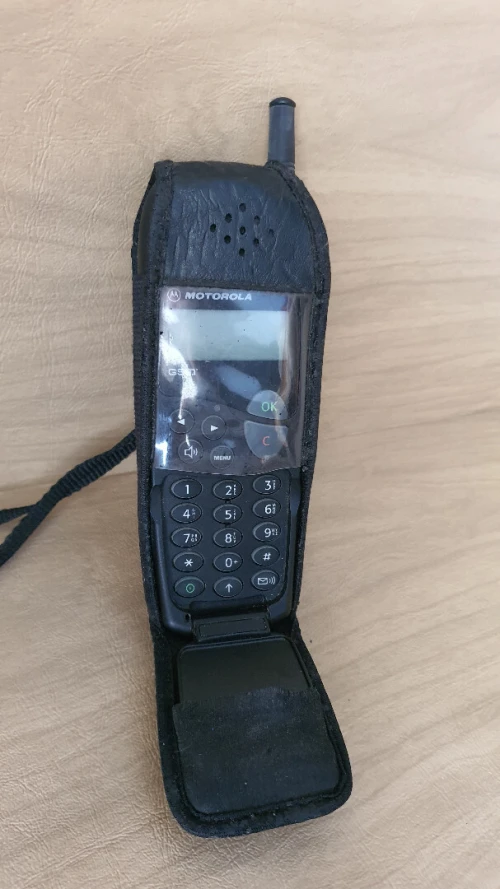 Vintage Cellular Mobile Phone MOTOROLA MG1-4C11 GSM Retro Antenna Collector A20934