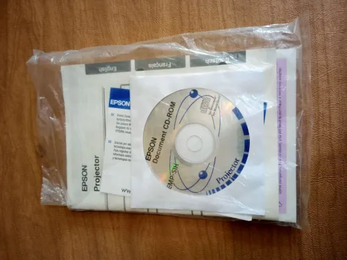RARE Télécommande Présentation Epson ELPST09 Filaire NEUF de Stock (NOS) Vintage