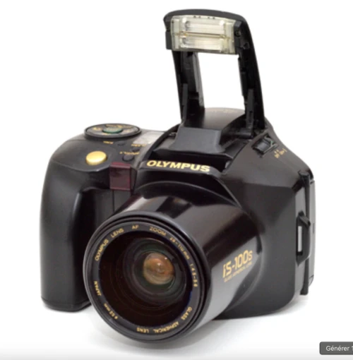 Olympus IS-100s, appareil photo reflex mono-objectif (SLR) 35 mm autofocus vintage collection, Japan