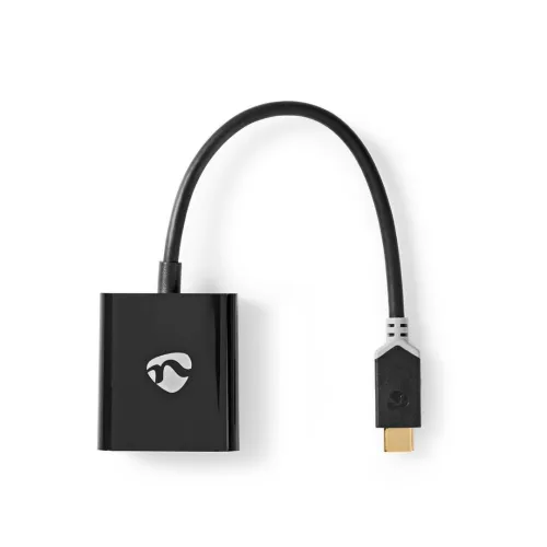 Câble adaptateur Nedis Type-C (USB-C) vers sortie HDMI, plaquer or.