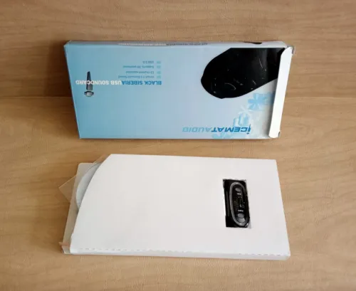 RARE Carte Son Icemat Siberia USB - Ancêtre de SteelSeries - NEUF en Boîte (NOS)