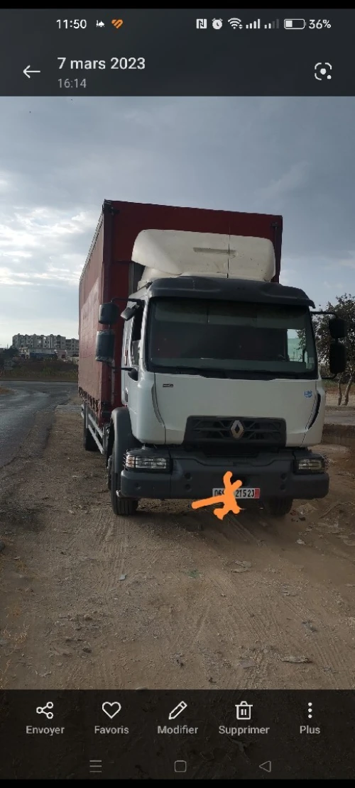 Camion 12Tonnes disponible a louer 