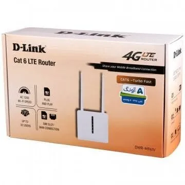 Modem Routeur D-Link 4G LTE DWR-M961V Cat 6  AC1200  