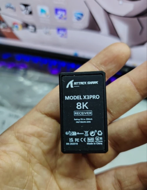 Attack shark x3 pro 8KHz black