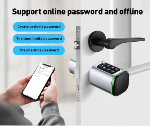 Cylindre Intelligent TTLock  Serrure Connectée Bluetooth avec Clavier à Code