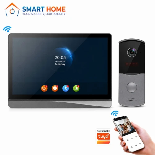 Moniteur Visiophone Écran Tactile de 8 Poucess