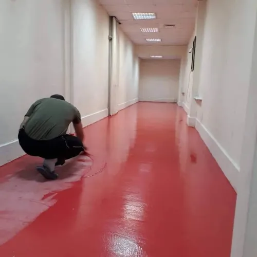 Résine époxy chape béton 