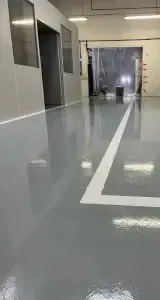 Résine époxy chape béton 