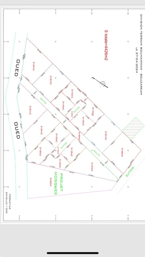 Vente Terrain Alger Bouzareah