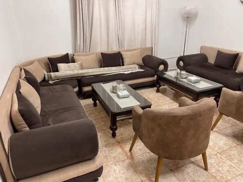 Salon marron/ beige 09 place 