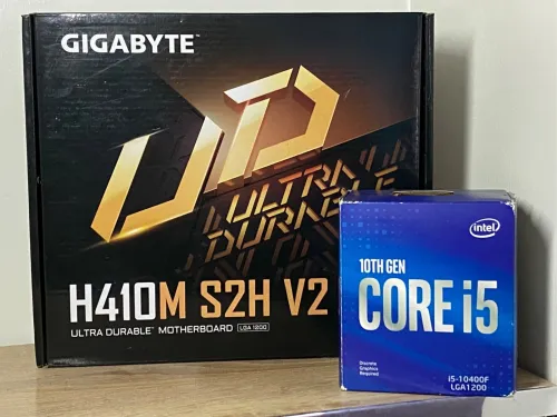 i5 10400f + h410 GIGABYTE (combo)
