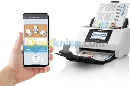 Scanner DS 790 WN Epson A4 DS790WN Chargeur 100P 45 PPM USB 3.0, WiFi, RJ45 Gigabit, ADF