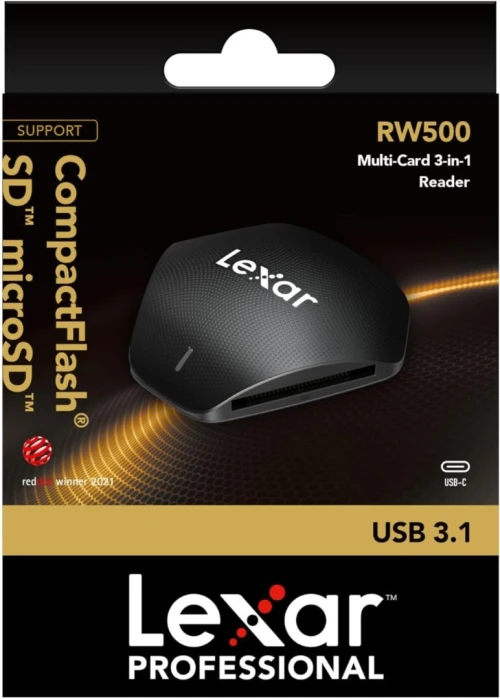 Lecteur carte mémoire lexar 3en1 