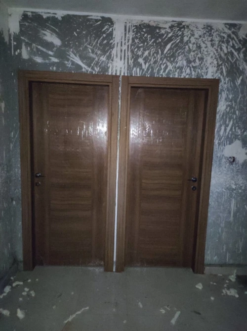 Montage Porte Intérieur Modern Wpvc et bois