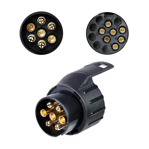 Adaptateur prise remorque 13 broches vers 7 broches Neuf