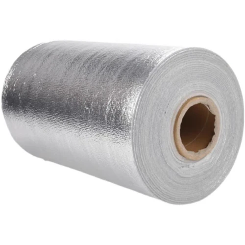 Rouleau de mousse de polyéthylène à revêtement aluminium!