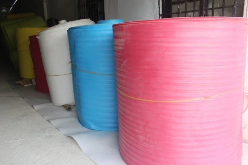 القماش المبطن /Laminage de mousse polyéthylène avec tout type de tissu